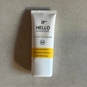 IT Cosmetics Hello Sunshine Invisible SPF 50 Hydrating Serum Sunscreen